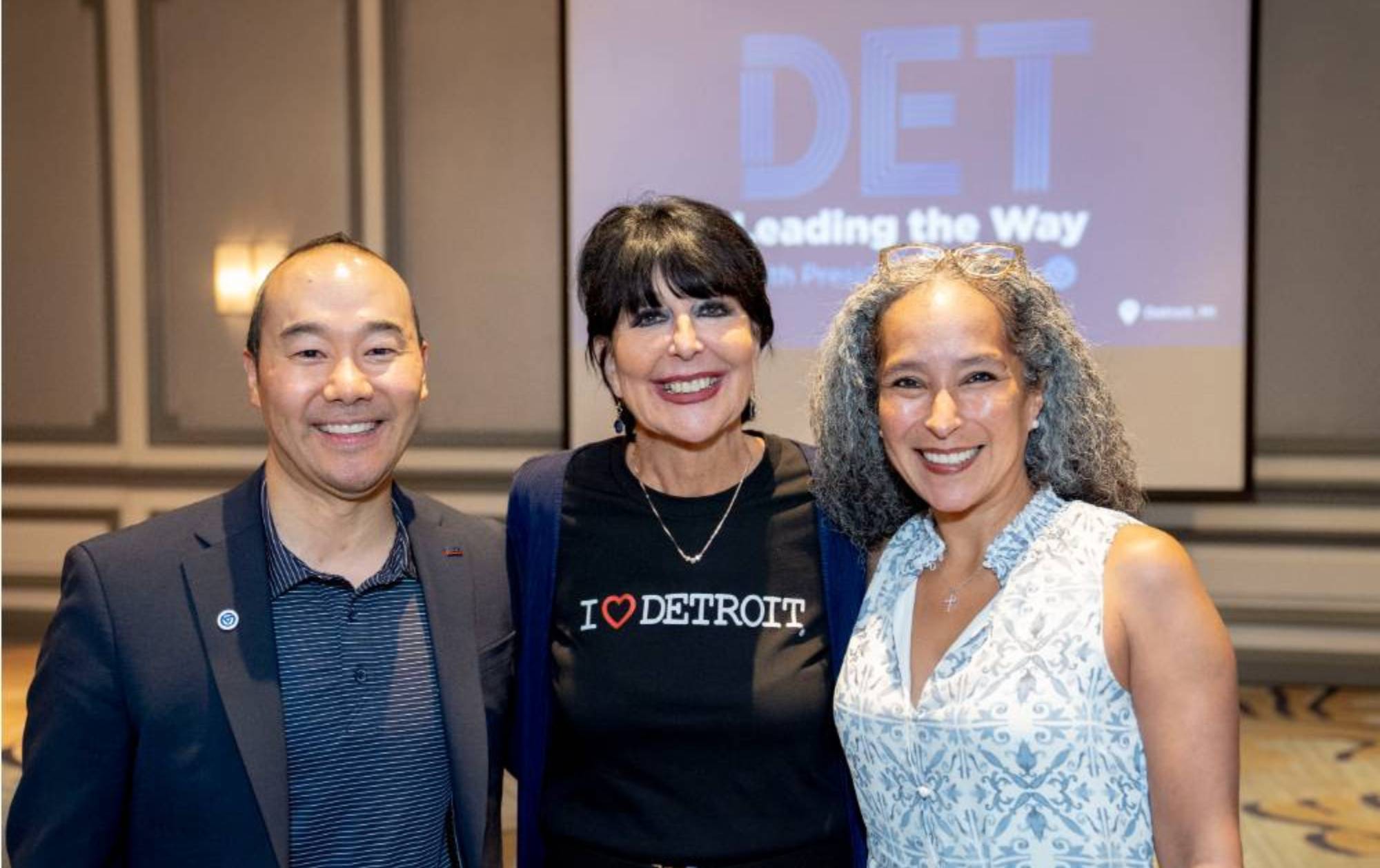 President Mantella at event